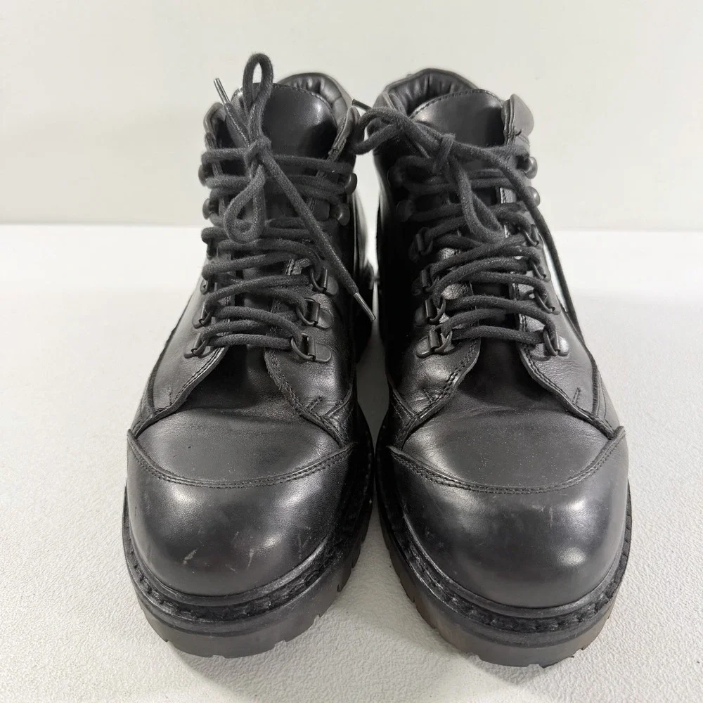 Johnston & Murphy Men's Black Leather Chukka Ankle Boots Size 8.5 Casual 20-3855